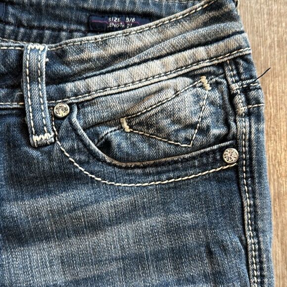 VIGOSS CHELSEA‎ Capri JEANS- size 5/6 - Picture 6 of 10